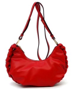 Fashion Twist Hobo Shoulder Bag PA1001 RED